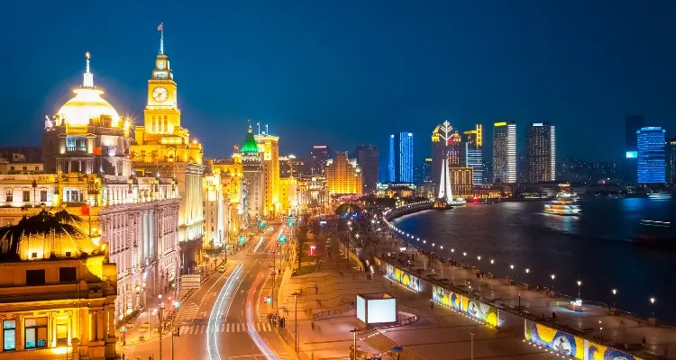 the bund of shanghai