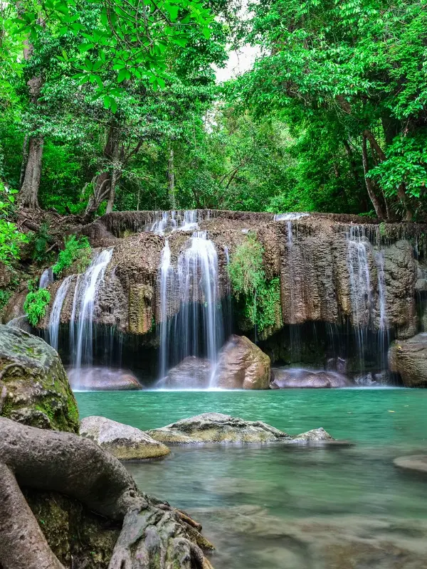 Erawan waterfall