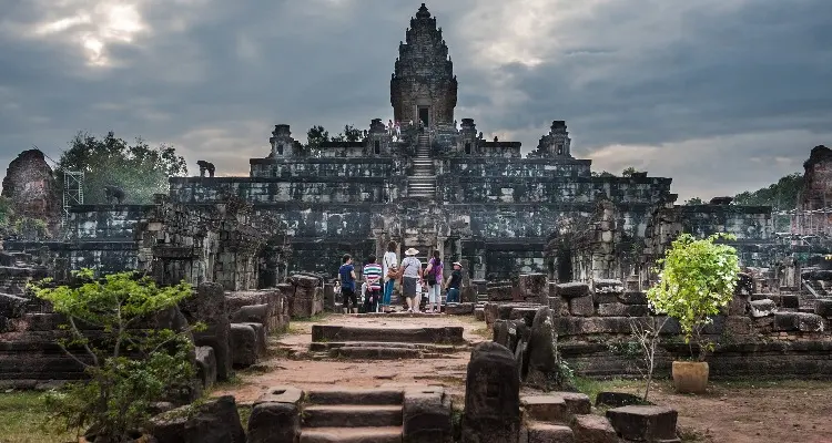 The Ruins of Angkok Temples