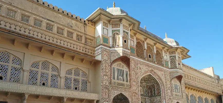 the beautifual Amber Fort