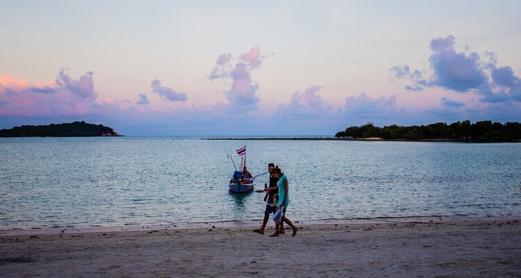 Strand von Koh Samui