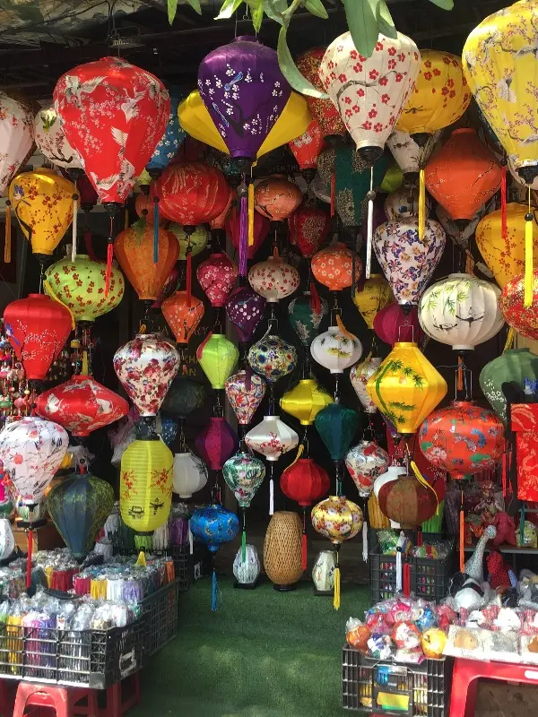 Lantern-making in Hoi An