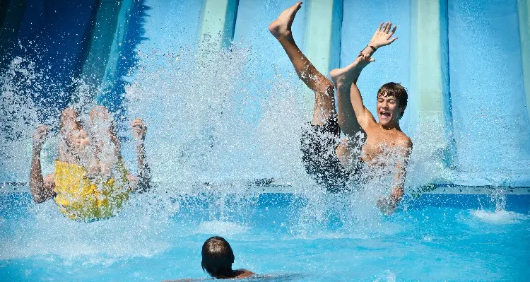 World-class water slides in Bali