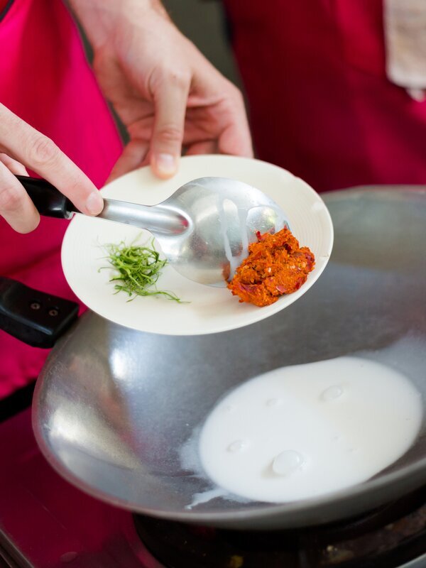 Cook Thai cuisine on a local organic farm