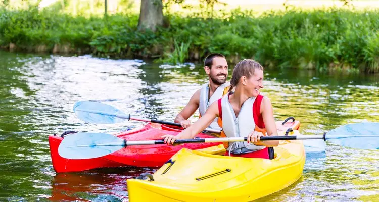 canoe safari in Khao Sok