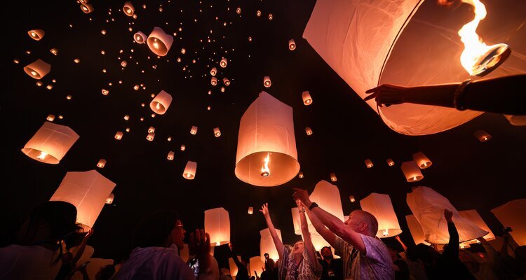Yi Peng Himmelslaternenfest