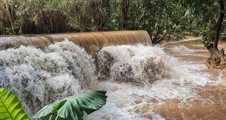Hochwasser in Thailands Regenzeit