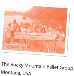 The rocky mountain ballet group, Montana, USA